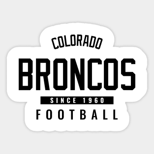 Denver Broncos Sticker